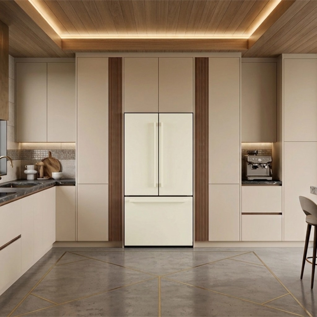 ioMabe French door koelkast in een moderne keuken