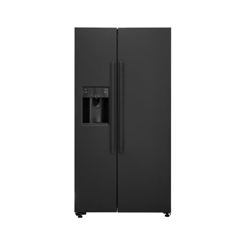 Kitchora SXS513HM 3BM in mat zwart
