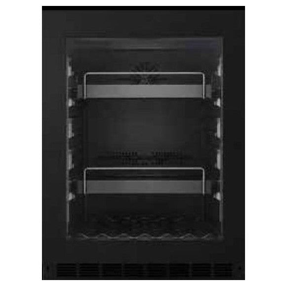 Kitchora UCB124NSXBB onderbouw champagne- en drankenkoeler zwart glas