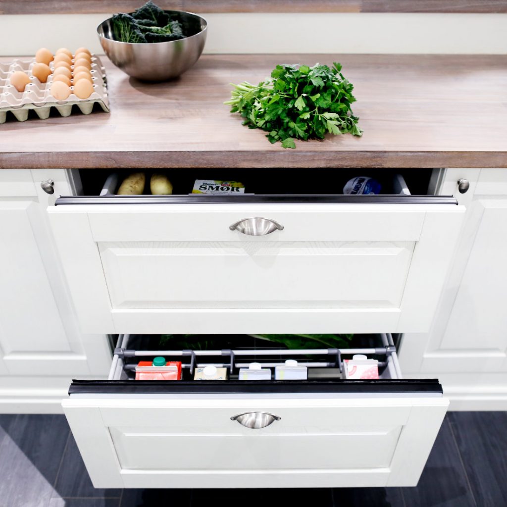 Norcool ladekoelkast G3 met eigen keukenfronten