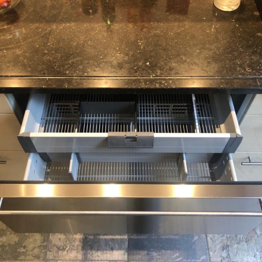 NORCOOL INBOUW LADENKOELKAST G2 RVS