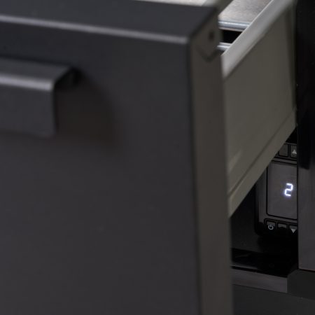 Norcool ladekoelkast Mat Zwart G3 sfeerbeeld