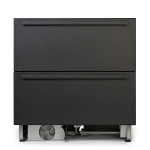 Frontansicht des Einbau- / Unterbau-Weinschubmoduls von Norcool