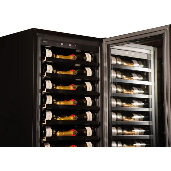 Productfoto van de PeVino Imperial Eco met een capaciteit van 96 flessen en 1 temperatuurzone