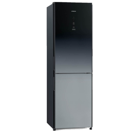 Hitachi R-BGX411PRU0-1(GBK) Vrijstaande 2 deurs Koel-vriescombinatie - Zwart - Afbeelding 3