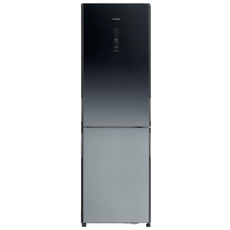 Hitachi R-BGX411PRU0-1(GBK) Vrijstaande 2 deurs Koel-vriescombinatie - Zwart - Afbeelding 2