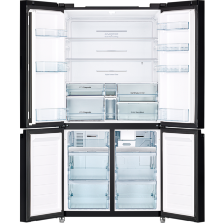 Hitachi R-WB640PRU1-1(GCK) Amerikaanse Koelkast - Zwart – Bild 5